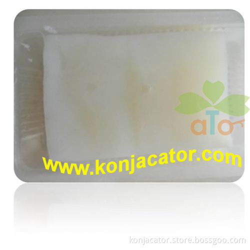 Wholesale diabetic food vegetarian instant konjac tofu shirataki cake with Halal